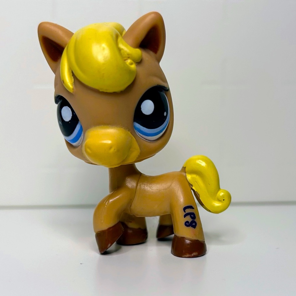 Littlest Pet Shop Brown Pony Horse #1605 2006